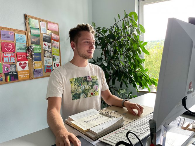 Betreuung während der Ausbildung bei der Deutschen Rentenversicherung Mitteldeutschland